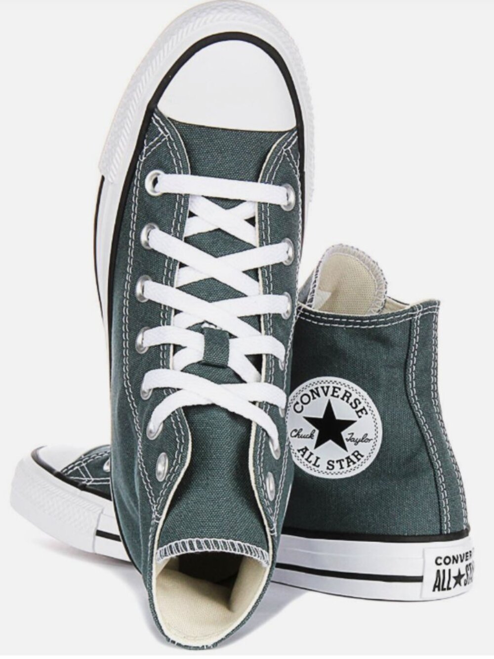 CONVERSE MEN'S 3.5 WOMEN'S 5.5 ALLSTAR CHUCK TAYLOR TRUE NATURE GREEN HI TOP NEW